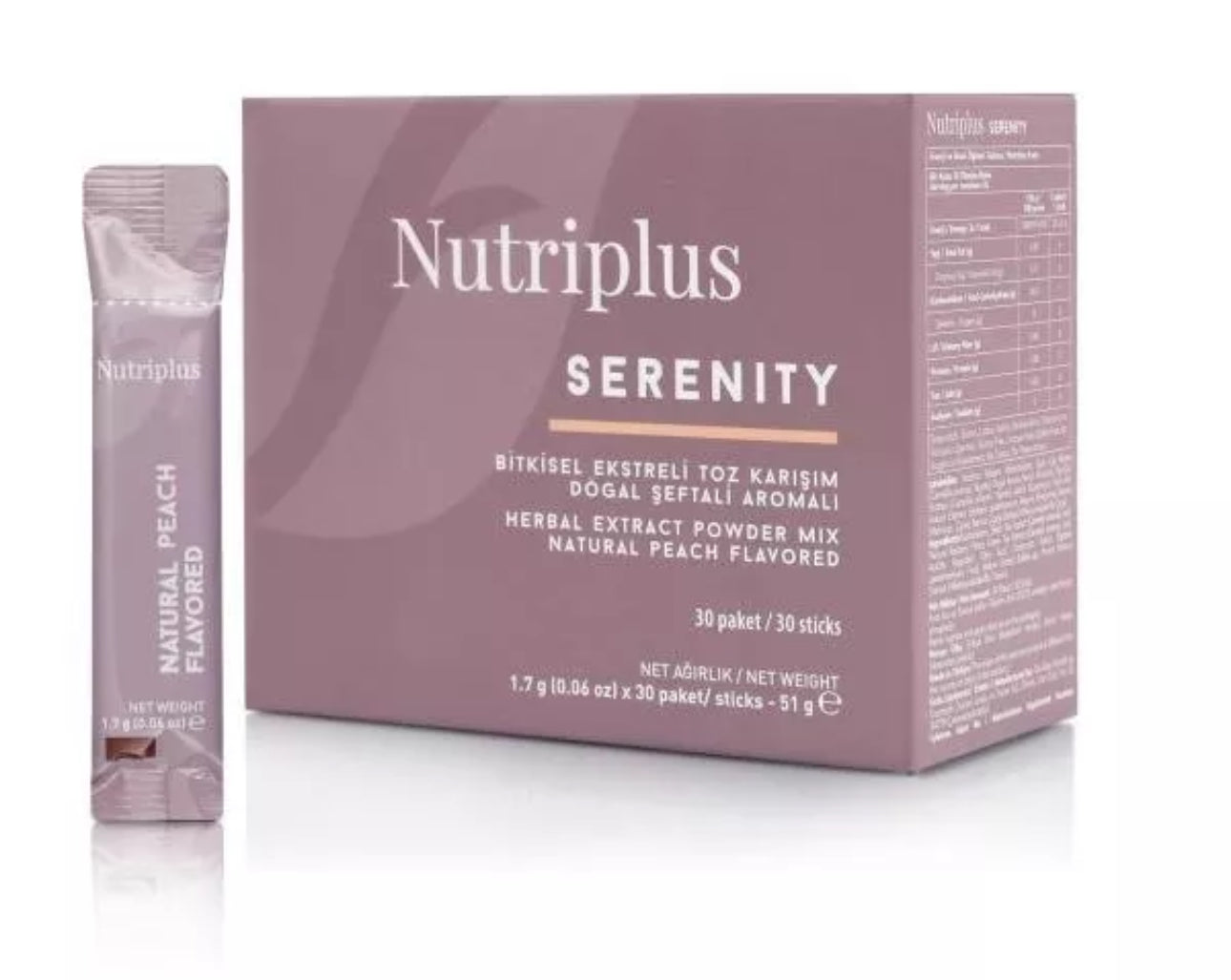 Nutriplus Serenity Tee Pfirsisch