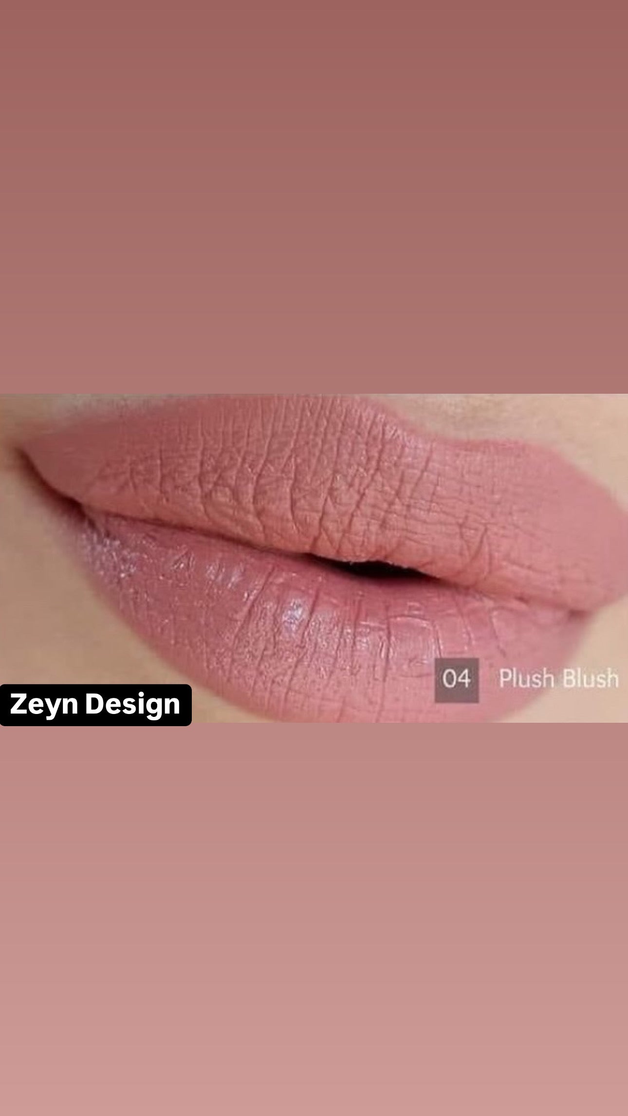 Creamy Lipstick Plush Blush 04